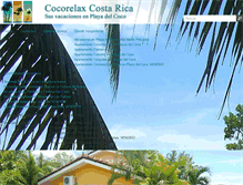 Tablet Screenshot of cocorelaxcr.com